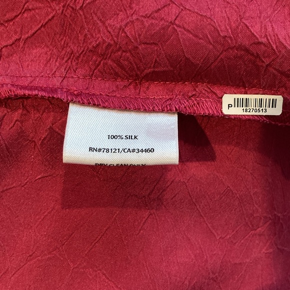 Eileen Fisher silk jacket 🩷 large - Picture 9 of 12